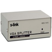 Resim S-Link MSV-1415 4 Vga 150Mhz Monitör Çoklayıcı 