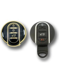 Resim Babikamium Mini Cooper, Countryman F Serisi Siyah Oto Anahtar Kumanda Kabı Kılıf Oto Anahtarlık 