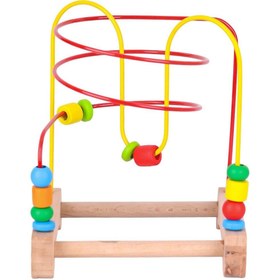 Resim Nessiworld ONY-410 Ahşap Boncuklu Koordinasyon -Onyıl Oyuncak 