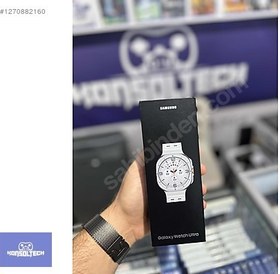 Resim Samsung Galaxy Watch Ultra LTE 47mm Beyaz Titanyum Akıllı Saat 