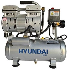 Resim Hyundai HM506S Hava Kompresörü Sessiz & Yağsız 550W 6 L 