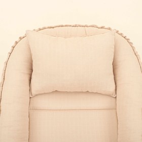 Resim Babynest ve Yastık - Kumsal Beji Muslin 