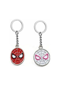 Resim Spiderman & Gwen Relationship Çift İkili Sevgili Anahtarlık 