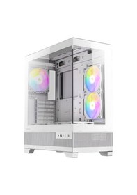 Resim Antec Cx700 Argb Whıte Temperli Camlı Type-c X1 Mid Tower Atx Gaming Kasa 