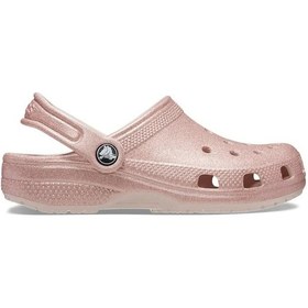 Resim Crocs Classıc Glıtter Clog T Simli Kız Çocuk Terlik 206992 206992 6wv 6wv Pudra 