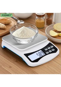 Resim Willowhaven Fodwet 10kg/1g Hassas Mutfak Terazisi, Tare Dönüşüm Temiz 