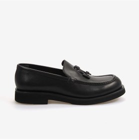 Resim Andrea Giovanni Andrea Gıovannı Erkek Loafer 599 Siyah Antik 