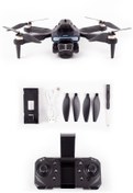 Resim Hubsan Sk007 3 Kameralı ve Engel Sensörlü Fırçasız Motorlu Drone 