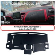 Resim CİTROEN BERLİNGO (2018+) EKRANLI KAPAKLI TORPİDO KORUMASI / HALISI / ÖRTÜSÜ 