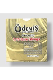 Resim ödemiş Cura Saz/Bağlama Takım Tel 0.15 