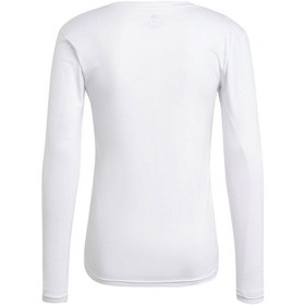 Resim Adidas Team Base Tee Erkek Futbol Uzın Kollu Antrenman Tişörtü Gn5676 Beyaz 