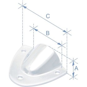 Resim Sealux Inox 316 Havalandırma Kapağı 11.8x27x44.8 MM 