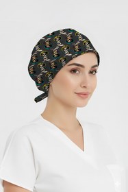 Resim ÇİZGİ MEDİKAL Korsan Desenli Bone (Cotton Likra Kumaş) 