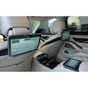 Resim essida Mercedes S Serisi 2021-2024 Tüm Ekranlar ve Klima Ünitesi 6 Parça Set MAT Görünüm Ekran Koruyucu MAT 