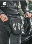 Resim Carrier- Motosiklet Bel Çantası - Siyah - Reflektörlü - 1l Siyah 