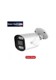 Resim Ezcool Ez-4115ıps 5mp 3.6mm Smart Dual Lıght Poe Ip Bullet Kamera 