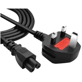 Resim İngiliz C5 Yonca Power Kablo UK Notebook Pc Güç Kablosu - 1.8 mt 