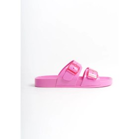 Resim Mubiano Summer Kadın Jelly Mat Pembe Düz Terlik-MSTB146-PMB 