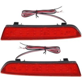 Resim Shineyee Led Arka Tampon Reflektör Spot Sis Kuyruk Stop Fren Lambaları Mercedes-benz Vito Viano W4 