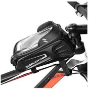 Resim Novahub Su Geçirmez Eva Çanta, Dokunmatik Tpu Pencereli, Reflektörlü, Hızlı Çıkarılabilir Siyah, Silikon Kapaklı Siyah 