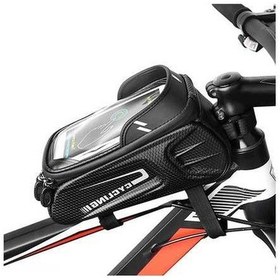 Resim Novahub Su Geçirmez Eva Çanta, Dokunmatik Tpu Pencereli, Reflektörlü, Hızlı Çıkarılabilir Siyah, Silikon Kapaklı Siyah 