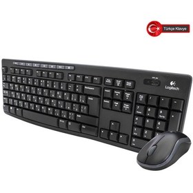 Resim Logıtech Mk270, 920-004525, Kablosuz, Türkçe Q, Klavye Mouse Set Lazer 
