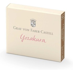 Resim yenibagshop von Faber-Castell Dolma Kalem Kartuşu 6'lı Yozakura 