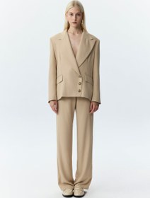 Resim Oversized Tailored Crepe Blazer - S 