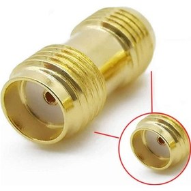 Resim Sma Dişi To Sma Dişi Adaptör Soket Altın Kaplama Soket 0-6ghz Rf Wi-fi Anten Fpv Lorarouter Modem 
