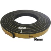 Resim Silverline Esty Ankastre Ocak Conta Sızdırmazlık Kenar Montaj Contası 225 cm Silverline Esty 60'lık Montaj 