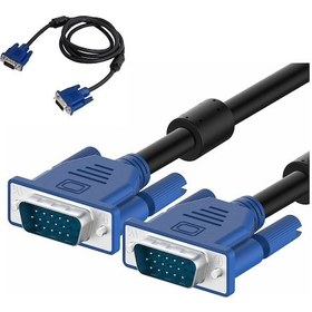 Resim Vga Kablo Monitör Projeksiyon Ekran Görüntü Kablosu 1.5 M 