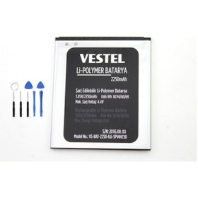 Resim Vestel Venüs V5010 Pil Batarya Tamir Seti 