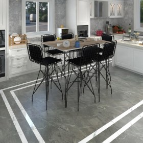 Resim Kenz Life Knsz Masa Sandalye Takımı HEM105ZENGIN Crdsyh 130*090 6 Sandalye Syhsyh Sırt Minderli 