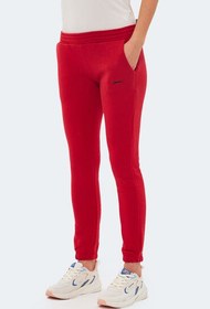 Resim Slazenger KEVORK IN Kadın Cepli Dar Paça Kırmızı Eşofman Altı 