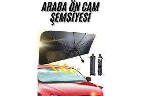 Resim Oto Cam Güneşlik Şemsiye 