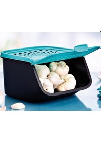 Resim Tupperware Turkuaz Sarımsak Saklama Kabı 2.3 L 