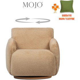 Resim Mojo Mango Twist Dönen Ayaklı Çocuk Koltuğu Vizon 