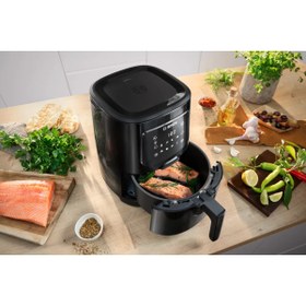 Resim Bosch MAF240B0 Siyah Air Fryer Sıcak Hava Fritözü 