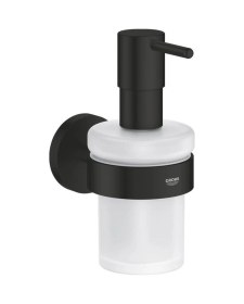 Resim Grohe Essentials Sıvı Sabunluk Seti - 1022572430 Siyah 