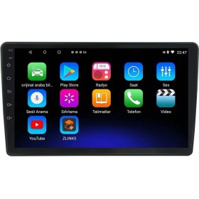 Resim High Sound Araç Multimedya Cihazı - 2 32 / Qled 10 Inch Ekran - Navigasyon - Carplay - Dacia Lodgy 12 17 - Vsr 