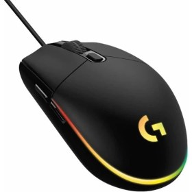Resim Logitech G203 Kablolu Gaming Mouse + Pad Siyah 