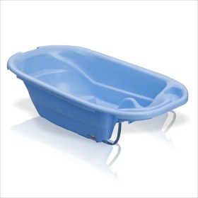 Resim M3 Decorium En Kaliteli Sağlam 90 cm Su Tahliye Borulu Kaydırmaz Bebek Yıkama Küveti Leğeni Kabı 