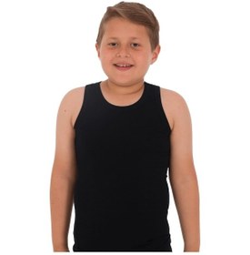Resim The Don Süprem Erkek Çocuk Atlet Siyah 