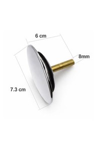 Resim Ayrıntıshop Otomatik Küvet Jakuzi Gider Kapağı 