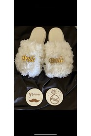 Resim lilyum butik Gelin Terliği 