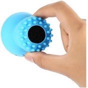 Resim Maiyame Silikon Yüz Temizleme Fırçası, Derin Temizleme, Doku Aşınımı, Masaj Fonksiyonu, Kraken Şekli, Makyaj Temizliği, Seyahat İçin Kolay Taşınır Mavi 