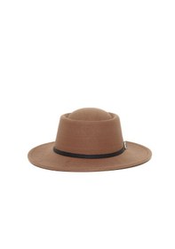 Resim Berellini Kaşe Kaşmir - Unisex Geniş Fotör Taba Bej 