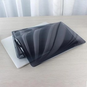 Resim MacBook Pro A2141 Uyumlu Kristal Tpu Sert Kılıf 16 Inç 2019 Touch Bar Şeffaf Koruma Koruma Siyah 