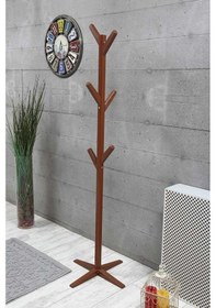 Resim Carvensagrup Portmanto Ahşap Kristal Renkli El Yapımı Askılık 