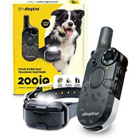 Resim Dogtra 200iQ Uzaktan Eğitim E-Tasması 4.5+ KG Köpekler - Siyah Leopar 